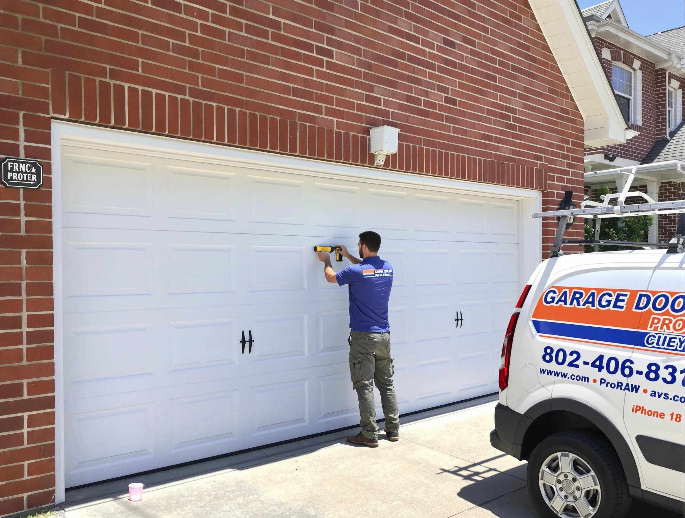 Local garage door repair service by Locust Grove Garage Door Repair in Locust Grove