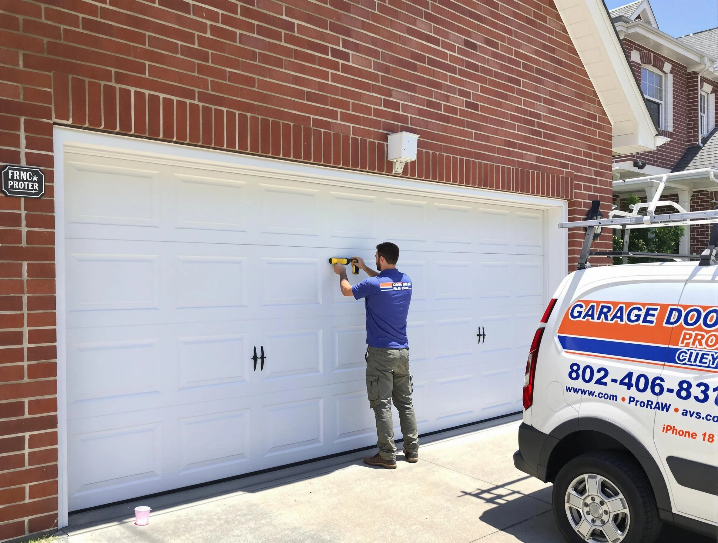 Local garage door repair service by Locust Grove Garage Door Repair in Locust Grove